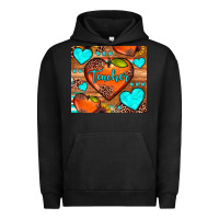 Pigment Black teacher hearts Urban Hoodie - JahusDesignShop