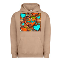Pigment Burro teacher hearts Urban Hoodie - JahusDesignShop
