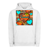 Pigment Lunar Rock teacher hearts Urban Hoodie - JahusDesignShop