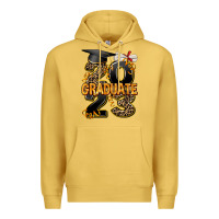 Antique Gold 2023 graduate leopard Premium Hoodie - AdoDesignShop