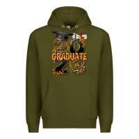 Army Green 2023 graduate leopard Premium Hoodie - AdoDesignShop