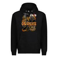 Black 2023 graduate leopard Premium Hoodie - AdoDesignShop