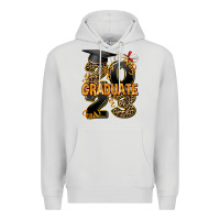 Dove Grey 2023 graduate leopard Premium Hoodie - AdoDesignShop