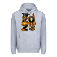Heather Grey 2023 graduate leopard Premium Hoodie - AdoDesignShop