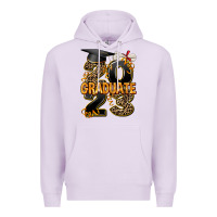 Lilac 2023 graduate leopard Premium Hoodie - AdoDesignShop