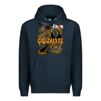 Navy 2023 graduate leopard Premium Hoodie - AdoDesignShop
