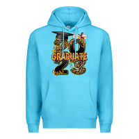 Ocean Blue 2023 graduate leopard Premium Hoodie - AdoDesignShop
