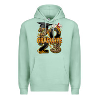 Seafoam 2023 graduate leopard Premium Hoodie - AdoDesignShop