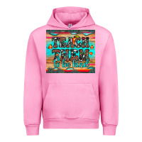 Fuchsia Pink teach them to be kind Urban Hoodie - JahusDesignShop