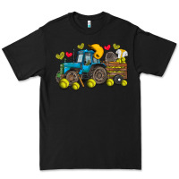 Black softball tractor Premium Tee - SublimationCraftShop