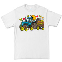 White softball tractor Premium Tee - SublimationCraftShop