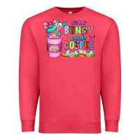 Cardinal some bunny needs coffee with gnomes Premium Sweatshirt - Zillion Design Studio