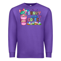 Purple some bunny needs coffee with gnomes Premium Sweatshirt - Zillion Design Studio