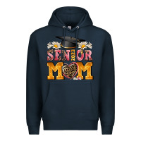 Navy senior mom 2023 Premium Hoodie - AdoDesignShop