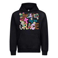 Black saved by his grace Urban Hoodie - AdoDesignShop