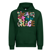 Forest Green saved by his grace Urban Hoodie - AdoDesignShop