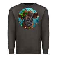Smoke Calf Christmas Premium Sweatshirt - RanaPortraitStore