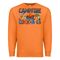 Carrot campfire and cocktails Premium Sweatshirt - texasbilliewilder