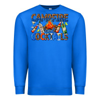 True Royal campfire and cocktails Premium Sweatshirt - texasbilliewilder