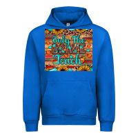 Cobalt only the brave teach Urban Hoodie - JahusDesignShop
