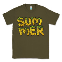 Army Green summer pineapple Classic Tee - BarkalooDesign