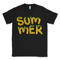 Black summer pineapple Classic Tee - BarkalooDesign