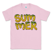 Bubblegum Pink summer pineapple Classic Tee - BarkalooDesign