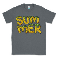 Charcoal Heather summer pineapple Classic Tee - BarkalooDesign