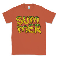 Copper summer pineapple Classic Tee - BarkalooDesign