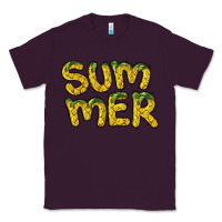 Plum summer pineapple Classic Tee - BarkalooDesign