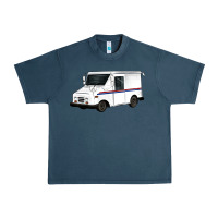 Midnight Navy mail truck Urban Heavy Tee - Artiststas