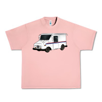 Salmon mail truck Urban Heavy Tee - Artiststas