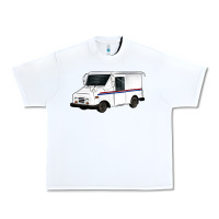 White mail truck Urban Heavy Tee - Artiststas