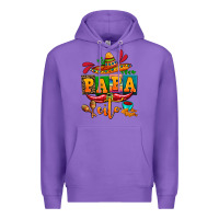 Purple papa cito cinco de mayo Premium Hoodie - AdoDesignShop