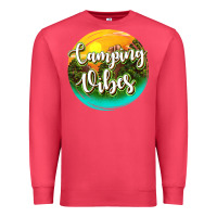 Cardinal camping vibes Premium Sweatshirt - texasbilliewilder