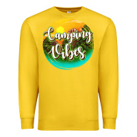 Lemon camping vibes Premium Sweatshirt - texasbilliewilder