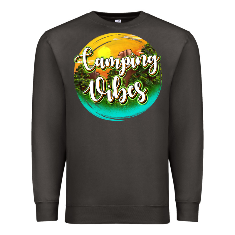 Camping Vibes Premium Sweatshirt by texasbilliewilder | Teevron