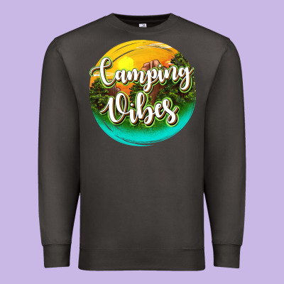 Premium Sweatshirt camping vibes