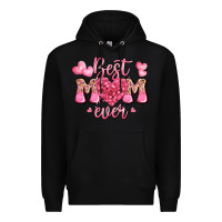 Black best mom ever mother's day Premium Hoodie - JahusDesignShop