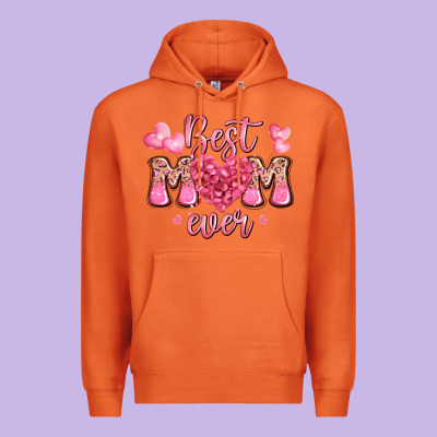Best Mom Ever Mother's Day Premium Hoodie Designed By Jahusdesignshop