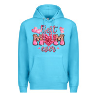 Ocean Blue best mom ever mother's day Premium Hoodie - JahusDesignShop