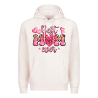 Pale Pink best mom ever mother's day Premium Hoodie - JahusDesignShop