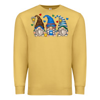 Antique Gold lacrosse gnomes Premium Sweatshirt - Zillion Design Studio