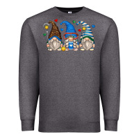 Charcoal Heather lacrosse gnomes Premium Sweatshirt - Zillion Design Studio