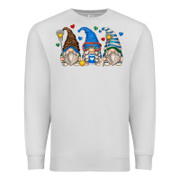 Dove Grey lacrosse gnomes Premium Sweatshirt - Zillion Design Studio