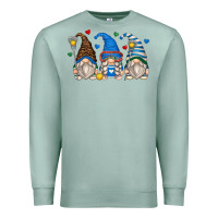 Seafoam lacrosse gnomes Premium Sweatshirt - Zillion Design Studio