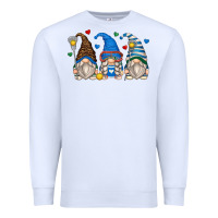 White lacrosse gnomes Premium Sweatshirt - Zillion Design Studio