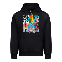 Black hip hop easter rabbit Urban Hoodie - AdoDesignShop