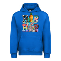 Cobalt hip hop easter rabbit Urban Hoodie - AdoDesignShop