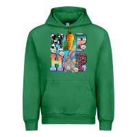 Emerald hip hop easter rabbit Urban Hoodie - AdoDesignShop